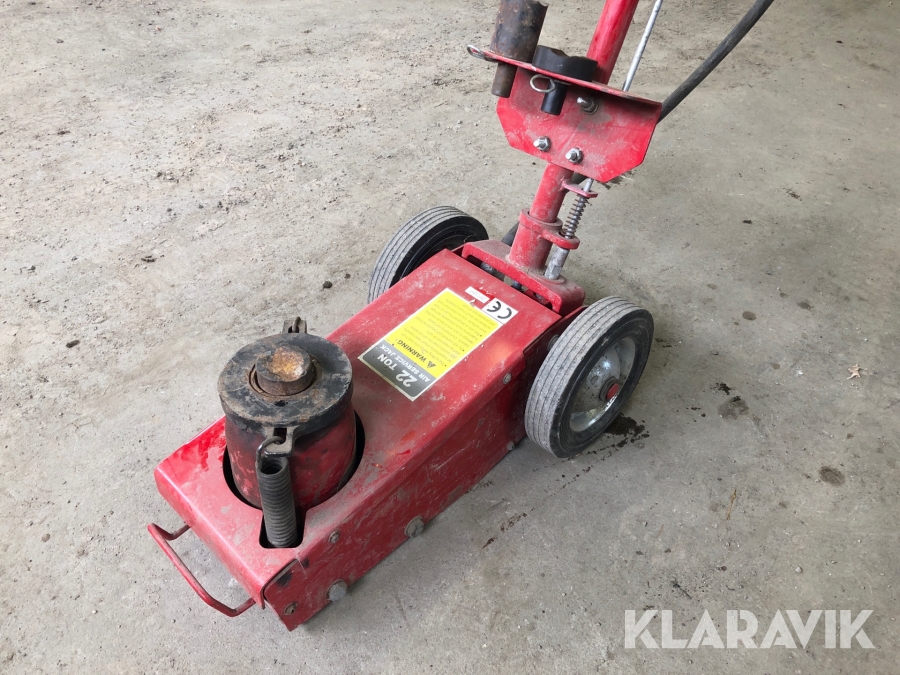 Domkraft Swedol 22 ton tryckluftsdriven