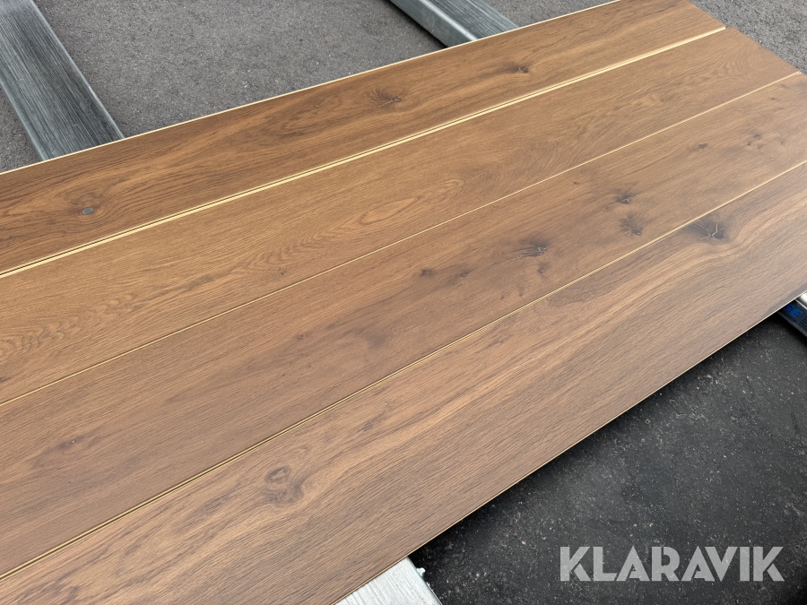 Klickgolv Härdad Ek Hard Smoked, 174 kvm 5G, XL, 1-stav