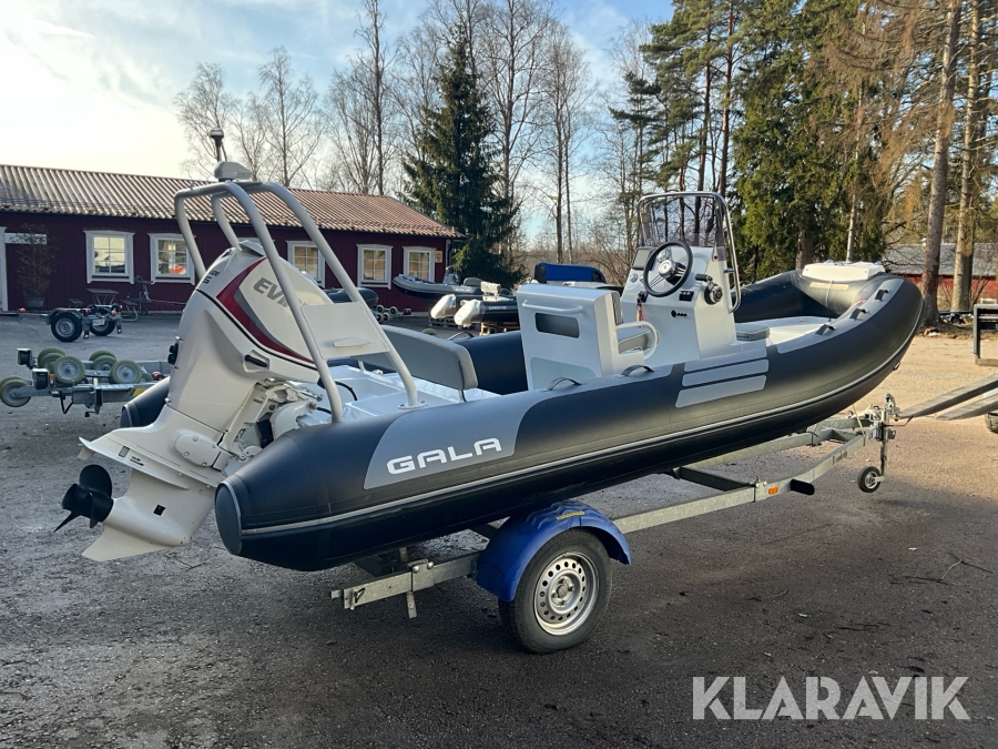 Ribbåt Gala V500 med Evinrude 75hk