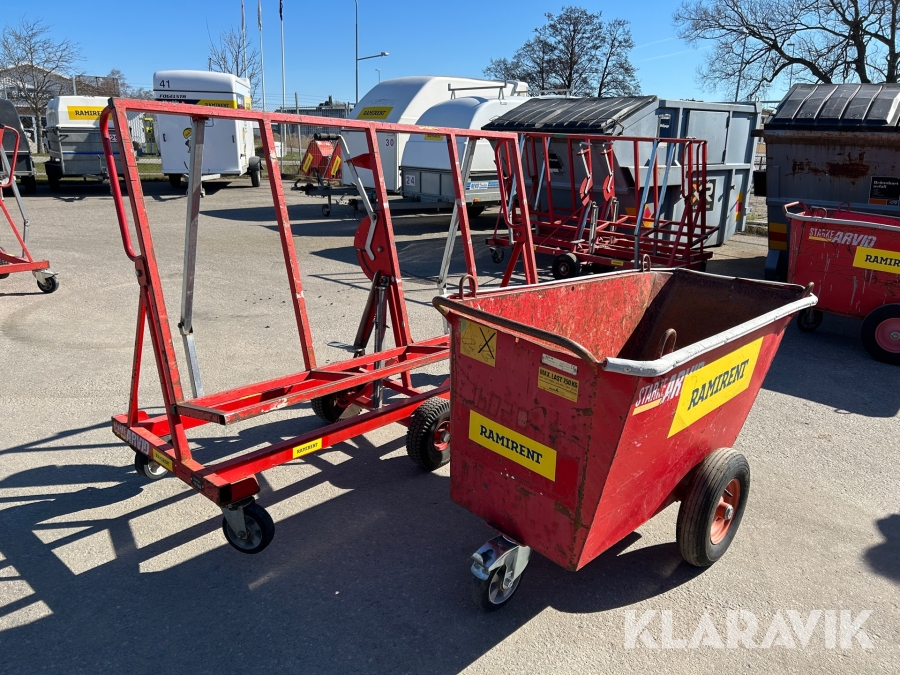 Skivvagn och fodervagn Starke Arvid