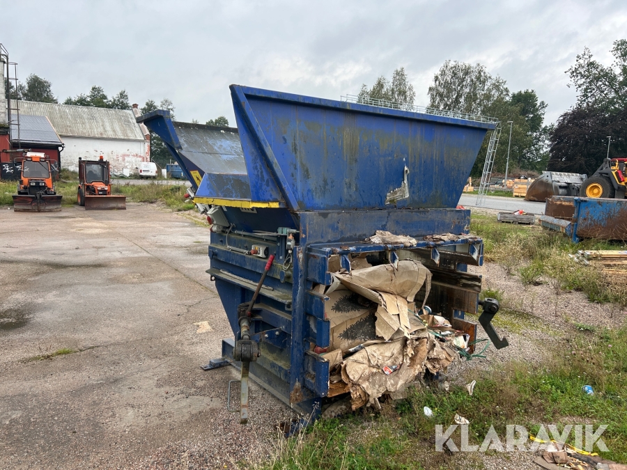 Komprimator med container Husmann ST-AN