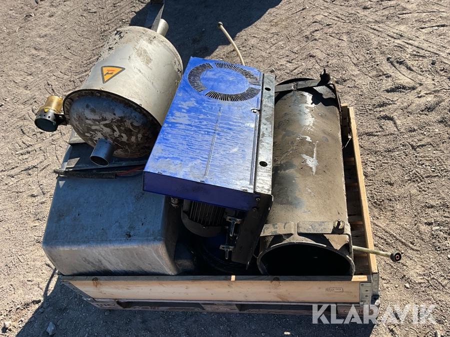 Vakuumpump och diskmaskin till mjölkanläggning Delaval vp76 & c200