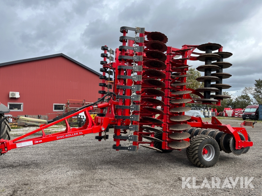 Tallriksredskap HE-VA Discroller XL Contour med springboard