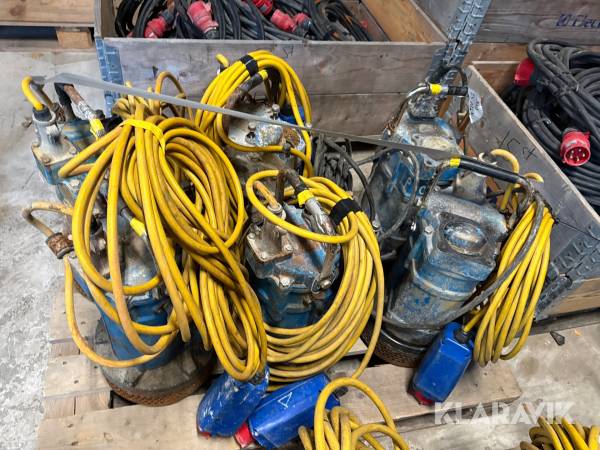 Dränkpump 6 st Tsurumi KTVE 33,7