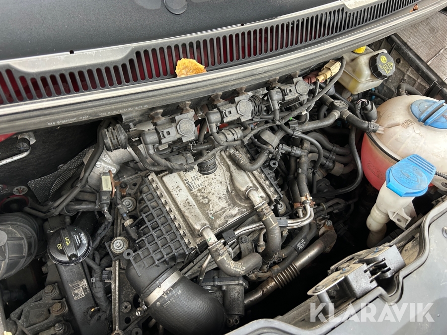 Flakbil Volkswagen Transporter dubbelhytt T30 2.0 TDI 4 Motion