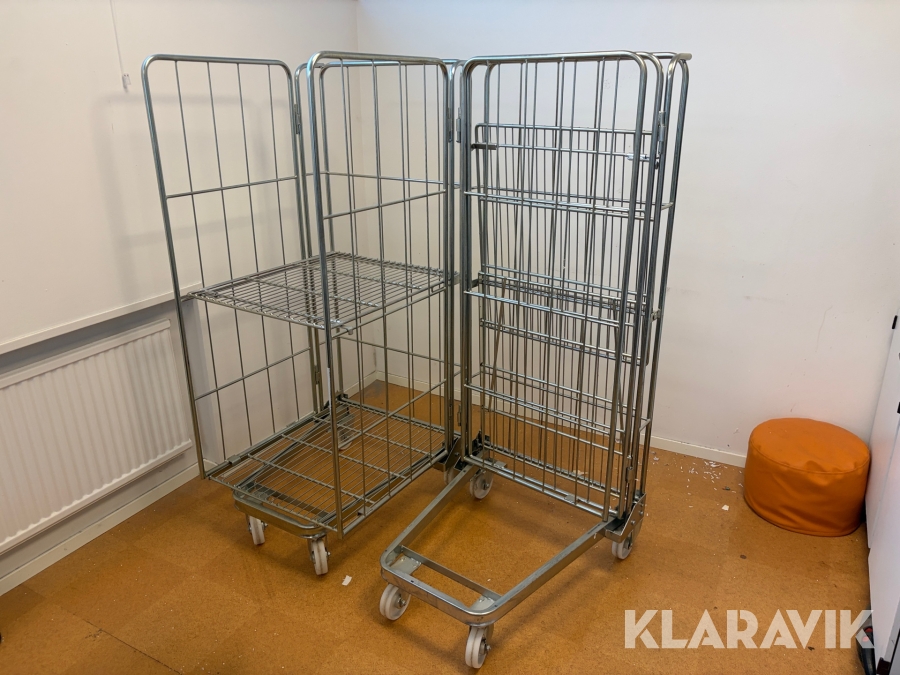 Rullcontainer 2 st