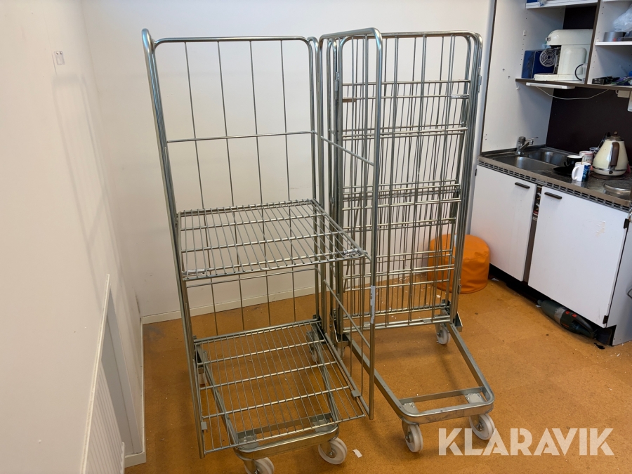 Rullcontainer 2 st