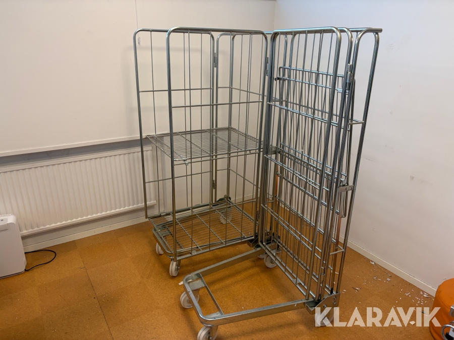 Rullcontainer 2 st