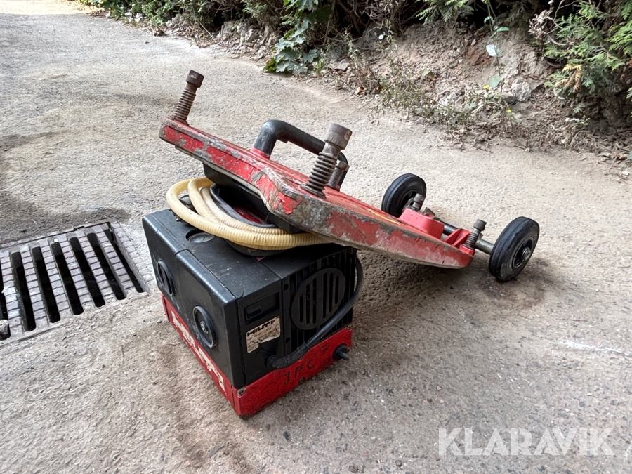 Vakuumpump Hilti DD-VP 7 med vakuumplatta