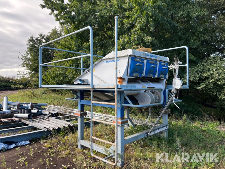Siktanläggning för pellets Mogensen