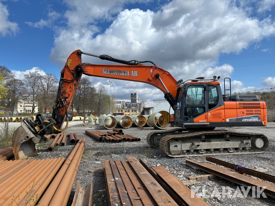 Bandgrävare Doosan DX235NLC-5