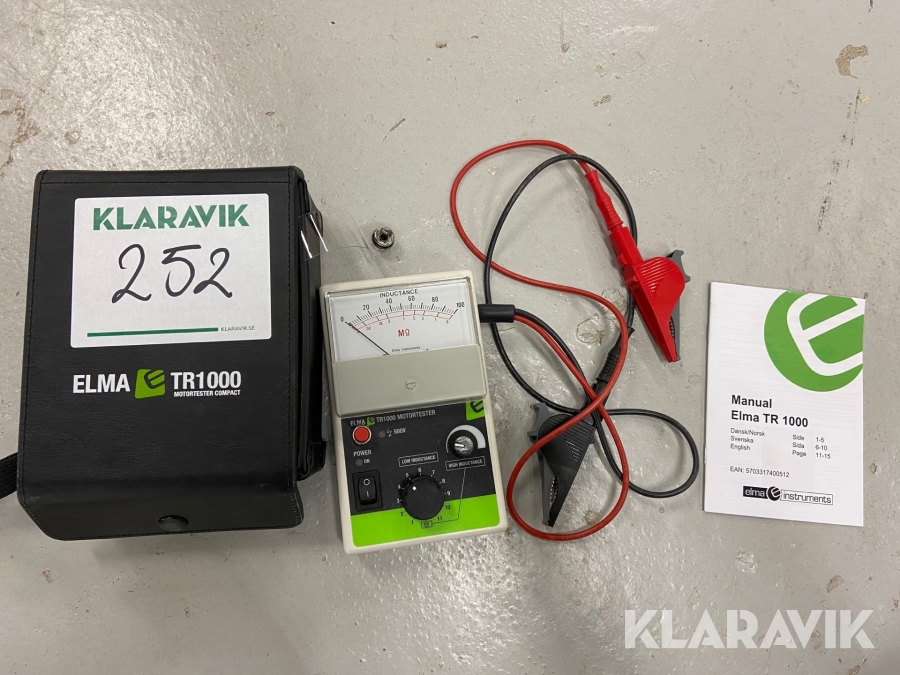 Motortestare Elma TR1000