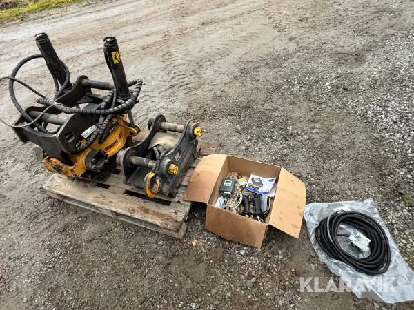 Tiltrotator Engcon EC151610 med maskinfäste