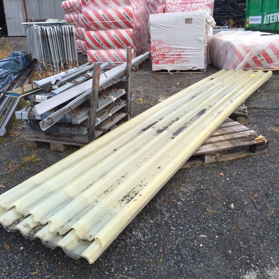 Glasfibertak / Tak ca 60kvm