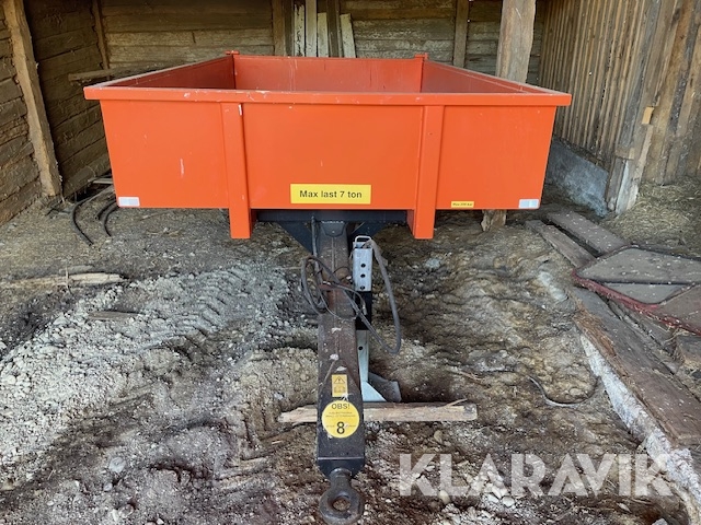 Dumpervagn Robus RE7-04 7ton