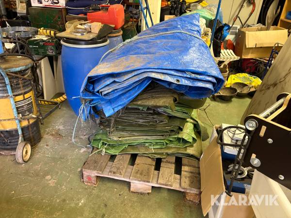 Lättvikt Presenningar 10st