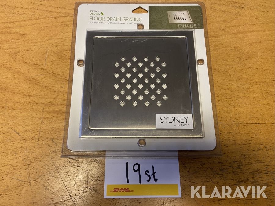 Designsil Tebo Sydney rostfritt stål 19st