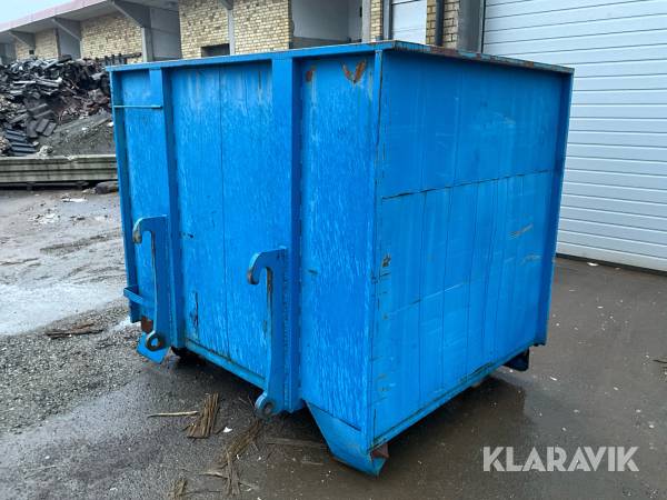 Container öppningsbar, 4,5 m3, på hjul, Stora BM