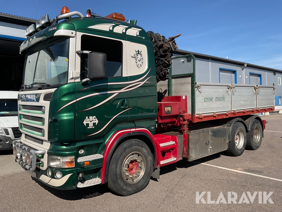 Kranbil Scania R470, Malmö, Klaravik auktioner
