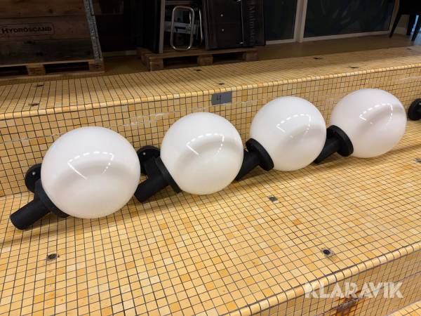 Väggarmaturer Elenco IP 23 4 st