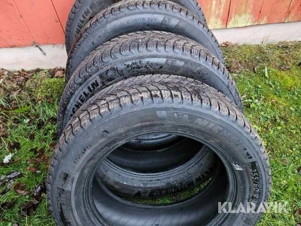 Odubbade vinterdäck Michelin X-ICE snow suv 255/60-19