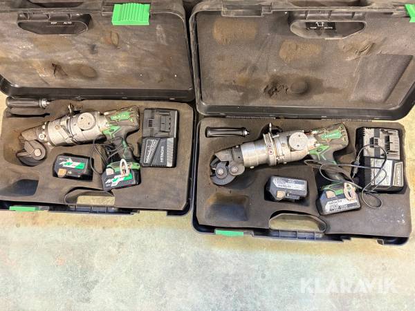 Bock - och armeringsklipp Hikoki DS 18DBL2 2 st