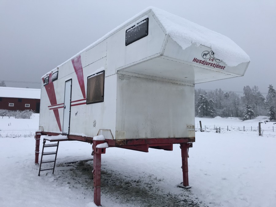 Hästtransport med bodel