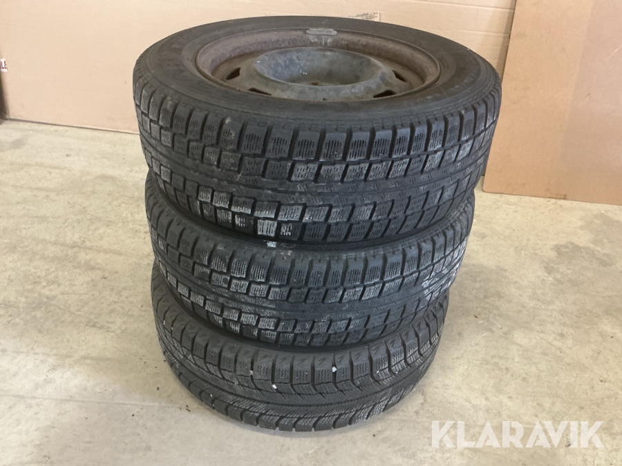 Vinterhjul 3 st 195/65-15