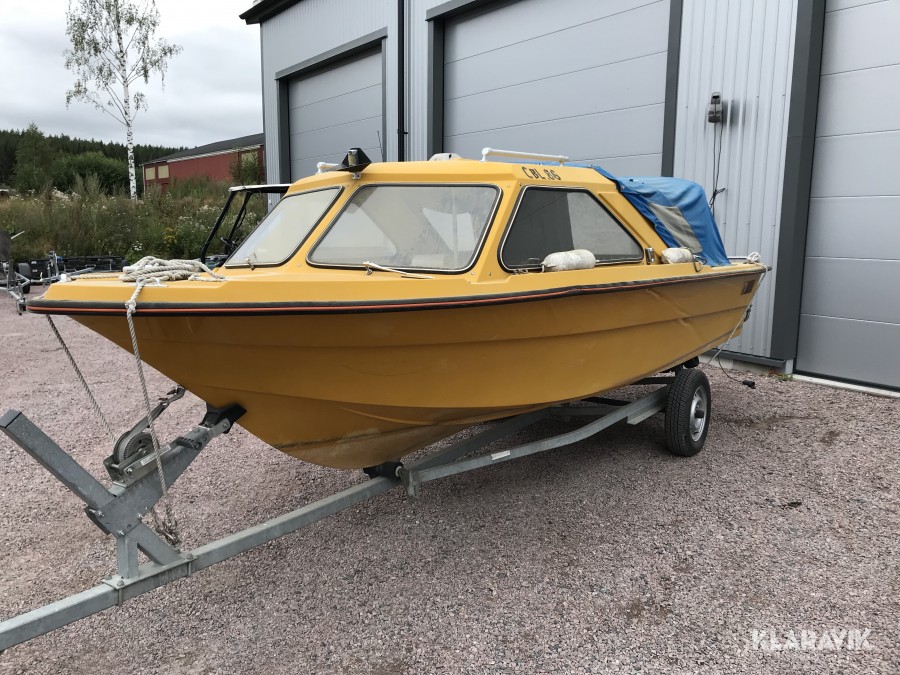 Båt Uttern med Yamaha F50