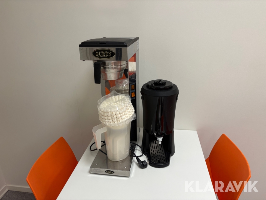 Kaffebryggare / Termosbryggare Coffee Queen CQ Mega Gold M