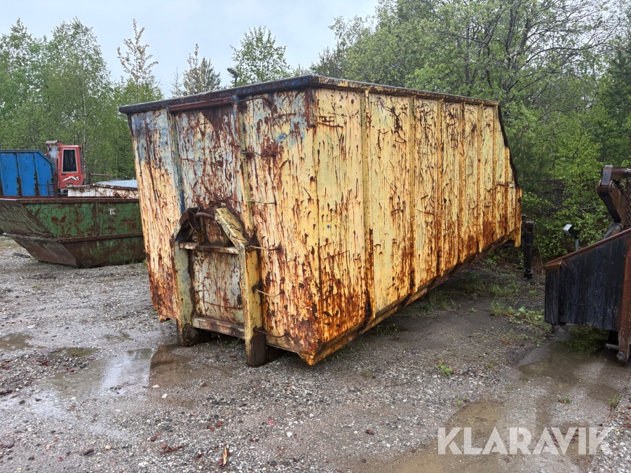 Lastväxlarflak med kran