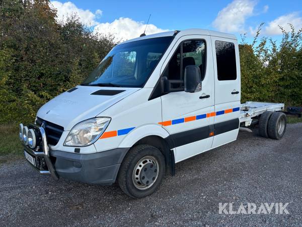 Lastbil Mercedes-Benz Sprinter 516 CDI chassie