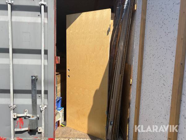 Dörrar med karm Swedoor bokfaner, brandklassade