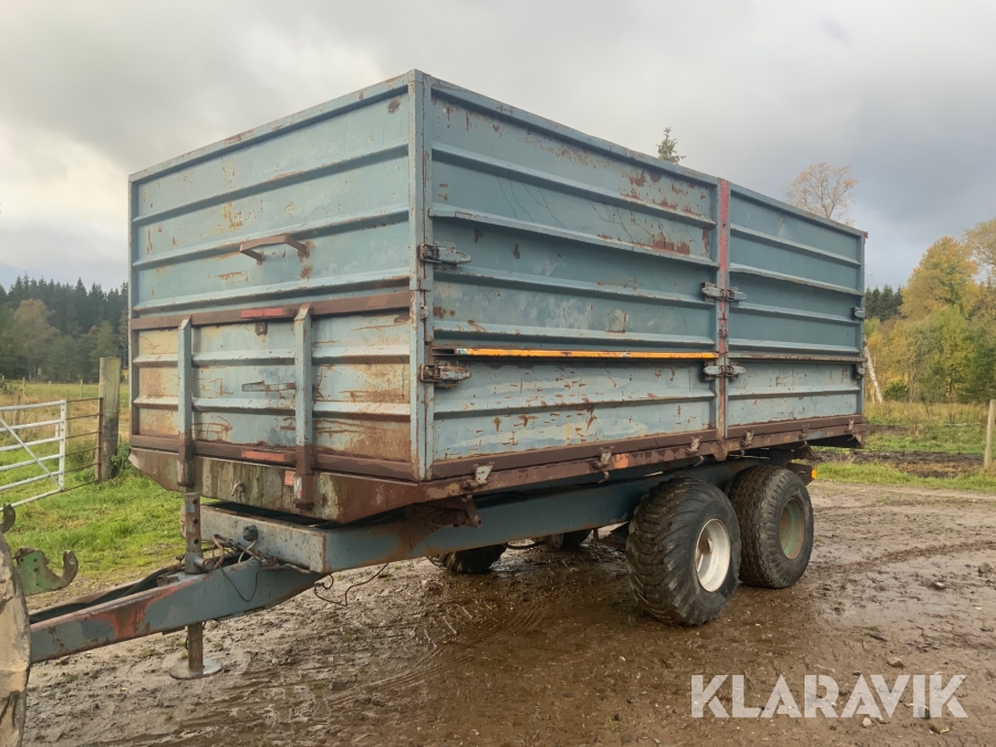 Tippvagn Gisebo ca 16 kubik, 14 ton