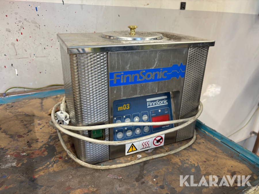 Ultraljudstvätt Finnsonic M03