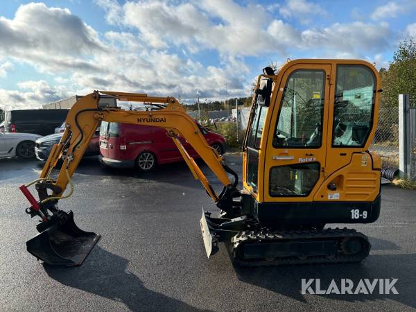 Grävmaskin Hyundai Robex 18-9