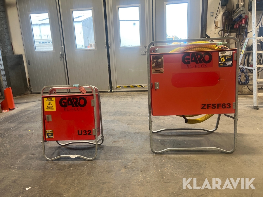 Huvudcentral & undercentral Garo ZFSF 63, U32