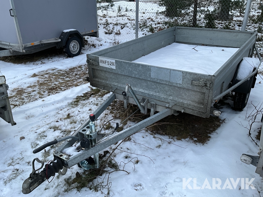 Personbilssläp Brenderup 1000kg