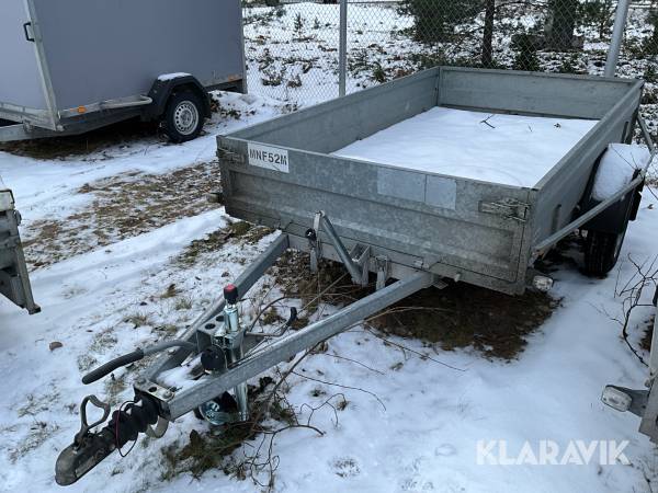 Personbilssläp Brenderup 1000kg