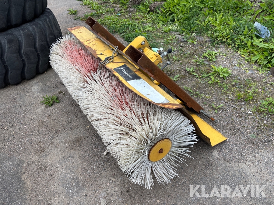 Sopvals med gaffelfäste P Olssons H50CV/155 1,5 m