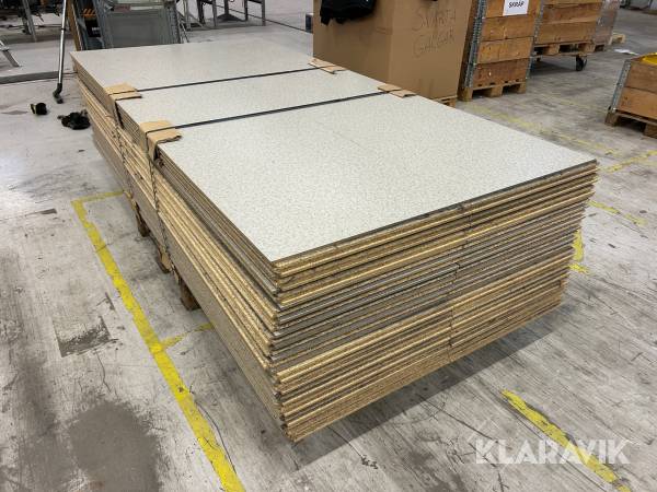 Spånskivegolv med laminerad yta Bergviksgolv 30 st