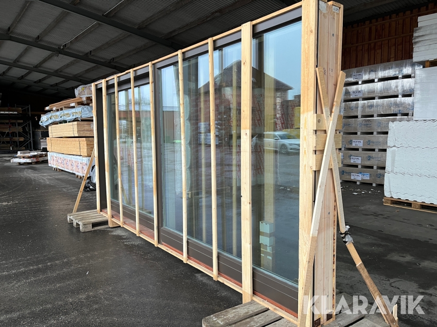 Skjutparti Hajom Elitfönster Hajom typ A Vä Alu 4380/2120