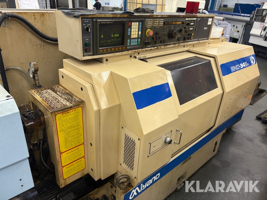 Svarv Miyano BND-345 med magasin