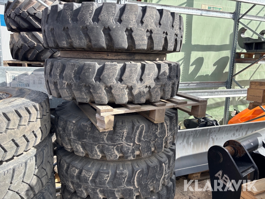 Grävmaskinshjul Tiron 10.00-20 6st