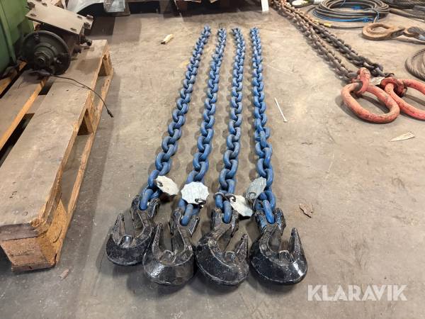Lyftkätting 4 st 10 ton