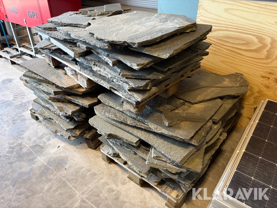 Skiffersten ca 40kvm