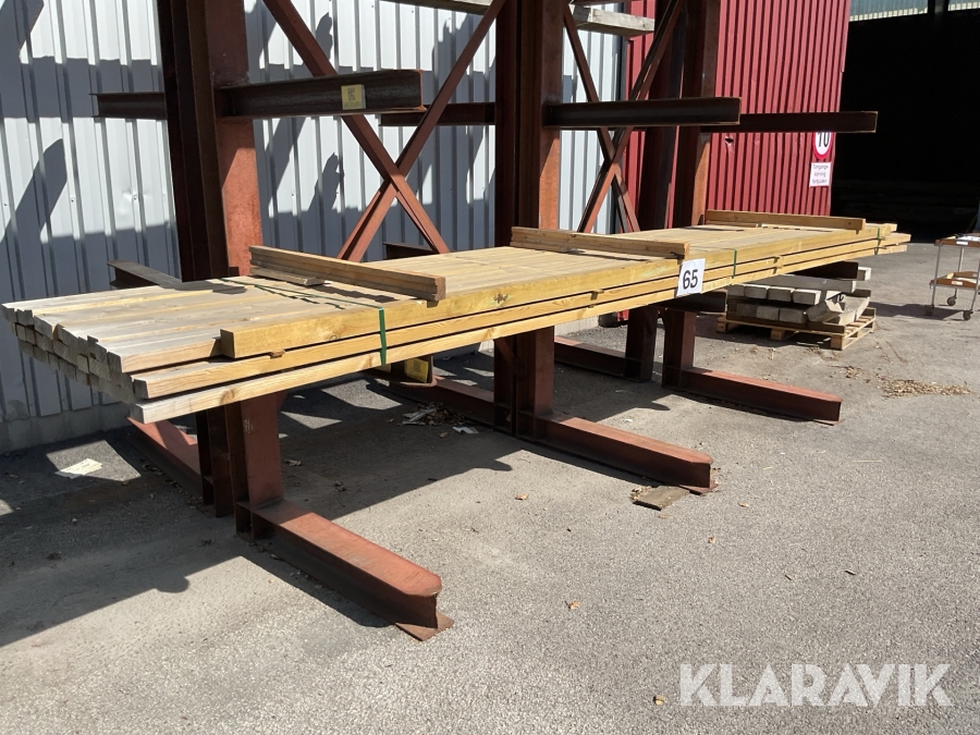 Furu Hyvlad regel C14 45x70 Impregnerad NTR-AB Grön 5,4 m