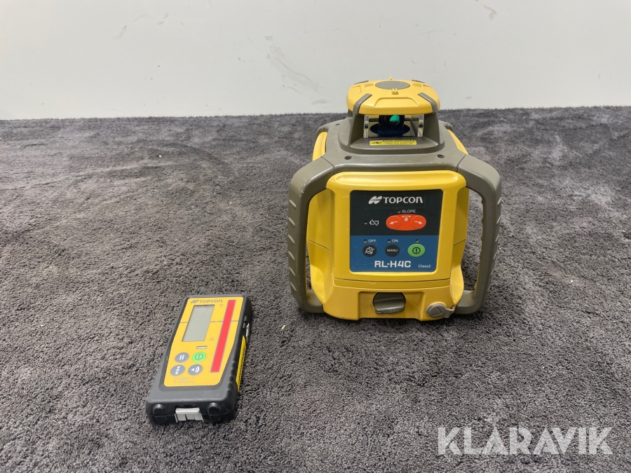 Planlaser och lasermottagare Topcon RL-H4C, LS100D