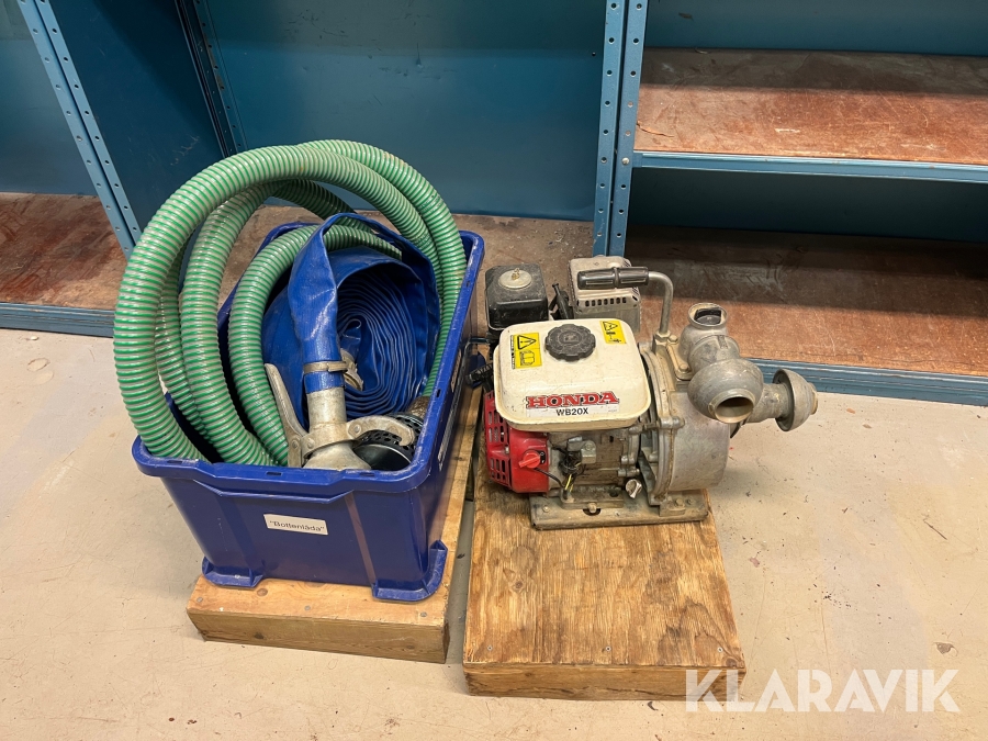 Vattenpump Honda WB20X