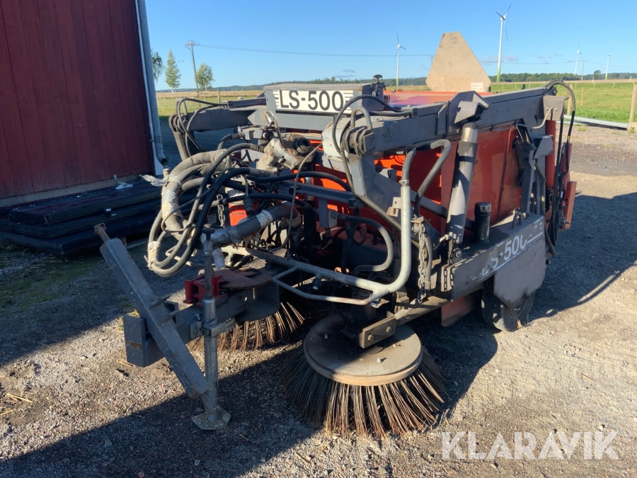 Sopmaskin Lindströms Lomma LS-500 högtippande